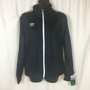 Umbro Women’s Large Track Jacket Soccer Black